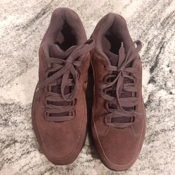 RYKA "Catalyst 3" Burgundy Suede leather Walking Shoes SIZE 9M - Picture 5 of 10